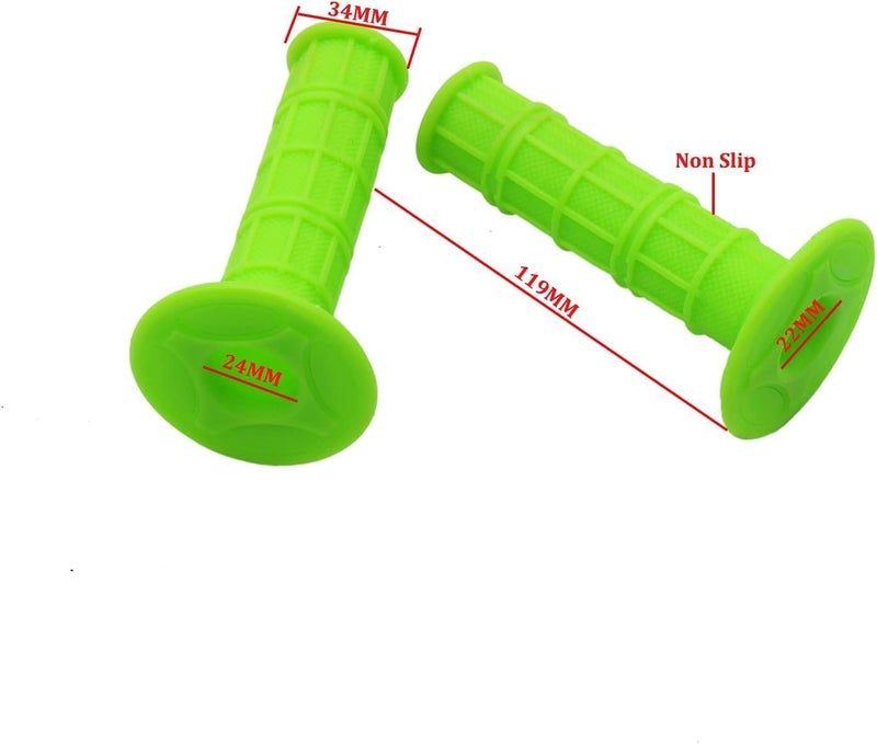 New Olym 7/8'' 22mm Universal Motorcycle Grips Hand Grips for CRF YFZ RMZ KXF Motorcycle 50cc 125cc 110cc Dirt Pit Bike 1Pair - Image 2